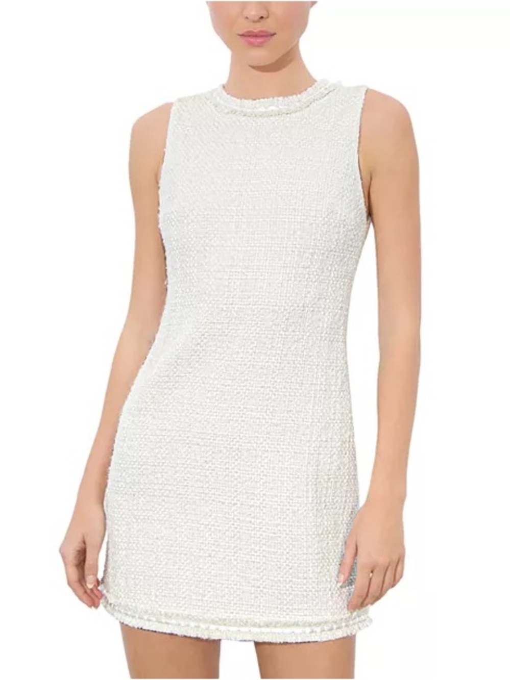 Alice + Olivia Coley Tweed Minidress